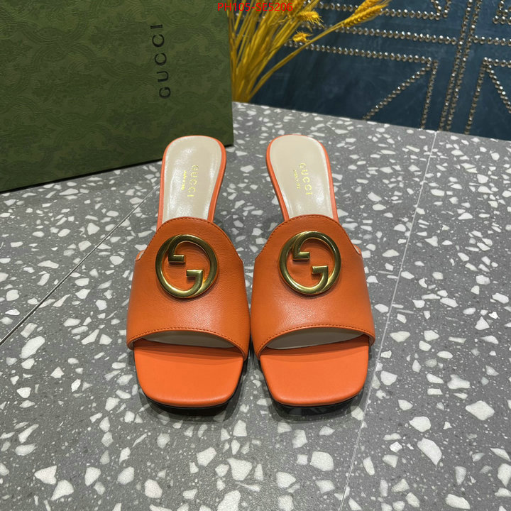 Women Shoes-Gucci,aaaaa replica designer ID: SE5206,$: 105USD