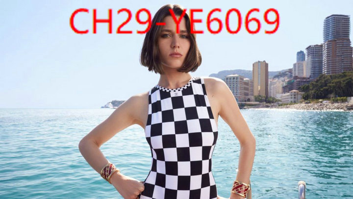 Swimsuit-Chanel,mirror copy luxury ID: YE6069,$: 29USD