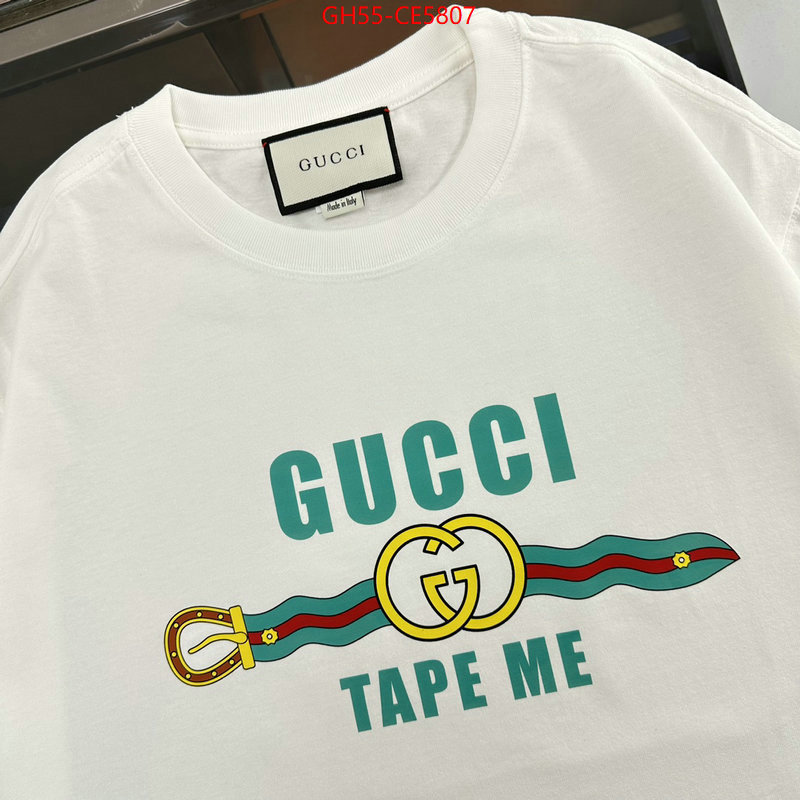 Clothing-Gucci,website to buy replica ID: CE5807,$: 55USD