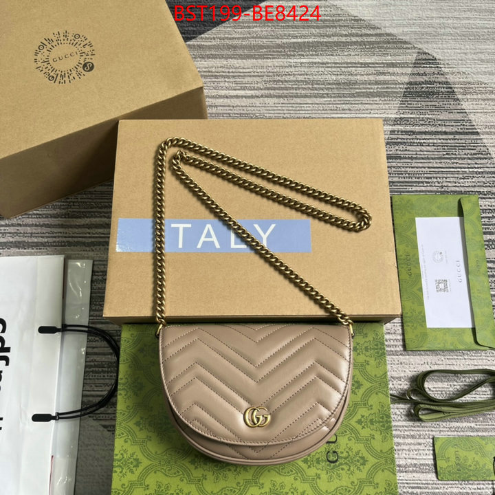 Gucci Bags(TOP)-Marmont,cheap ID: BE8424,$: 199USD