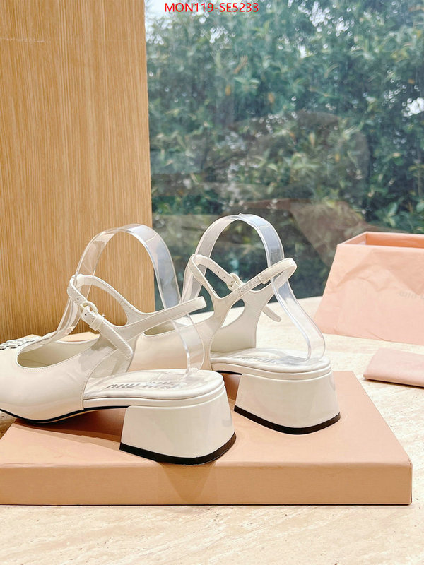 Women Shoes-Miu Miu,luxury cheap ID: SE5233,$: 119USD