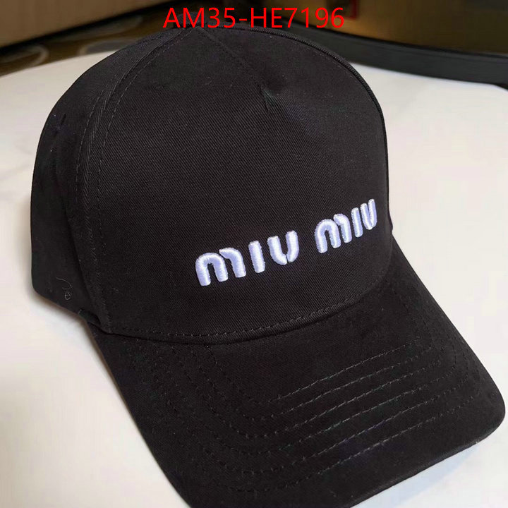 Cap (Hat)-Miu Miu,cheap high quality replica ID: HE7196,$: 35USD