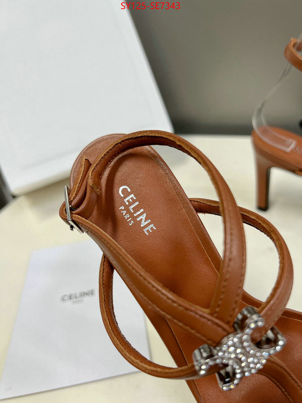 Women Shoes-CELINE,buying replica ID: SE7343,$: 125USD