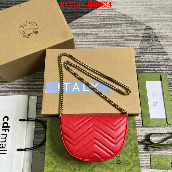 Gucci Bags(TOP)-Marmont,cheap ID: BE8424,$: 199USD