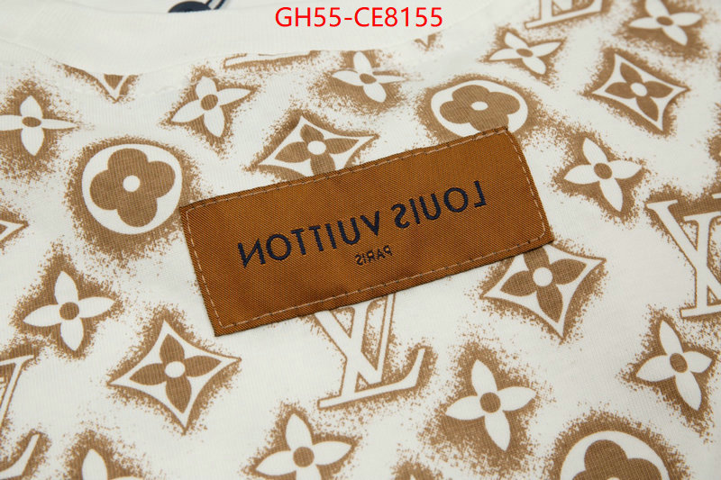 Clothing-LV,designer fashion replica ID: CE8155,$: 55USD