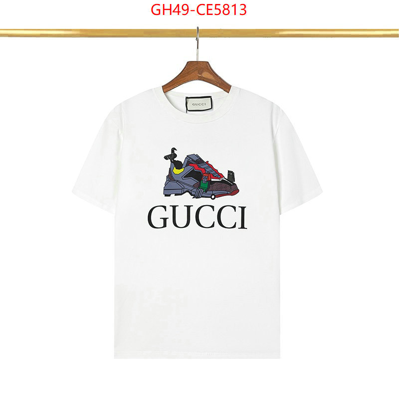 Clothing-Gucci,where can you buy replica ID: CE5813,$: 49USD