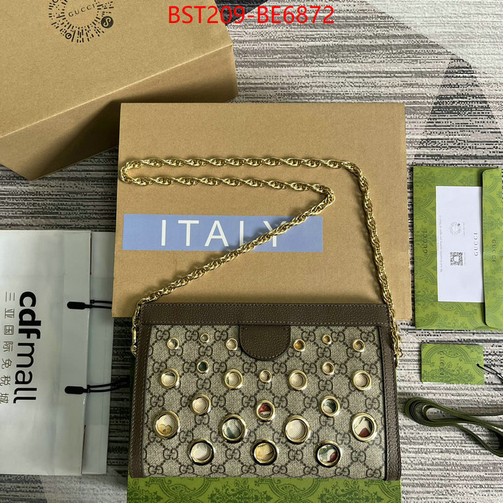 Gucci Bags(TOP)-Diagonal-,what is a 1:1 replica ID: BE6872,$: 209USD
