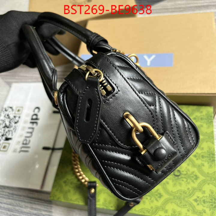 Gucci Bags(TOP)-Marmont,is it illegal to buy dupe ID: BE9638,$: 269USD