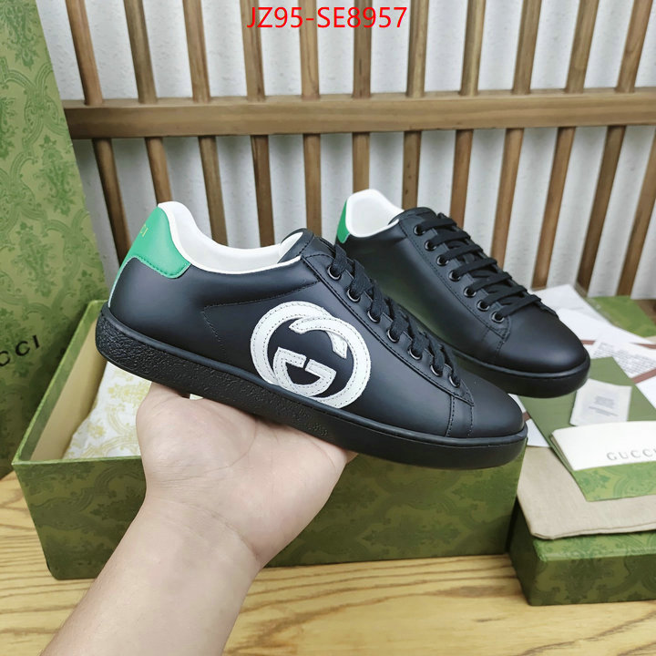 Men Shoes-Gucci,luxury fake ID: SE8957,$: 95USD