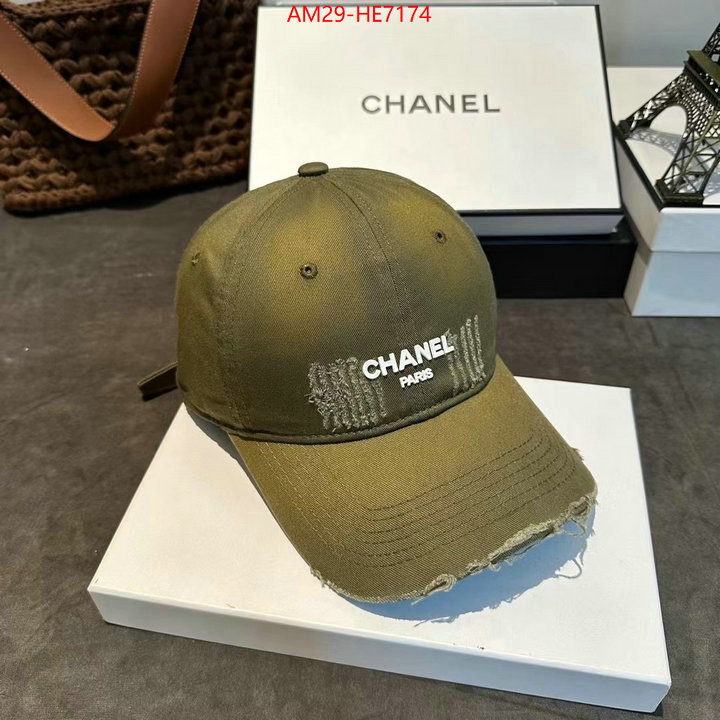 Cap (Hat)-Chanel,luxury ID: HE7174,$: 29USD