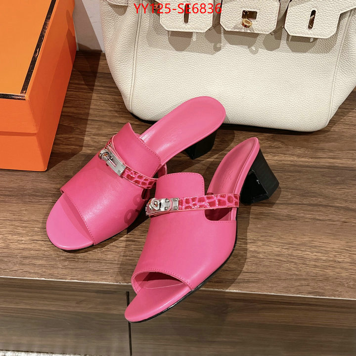 Women Shoes-Hermes,high quality designer replica ID: SE6836,$: 125USD