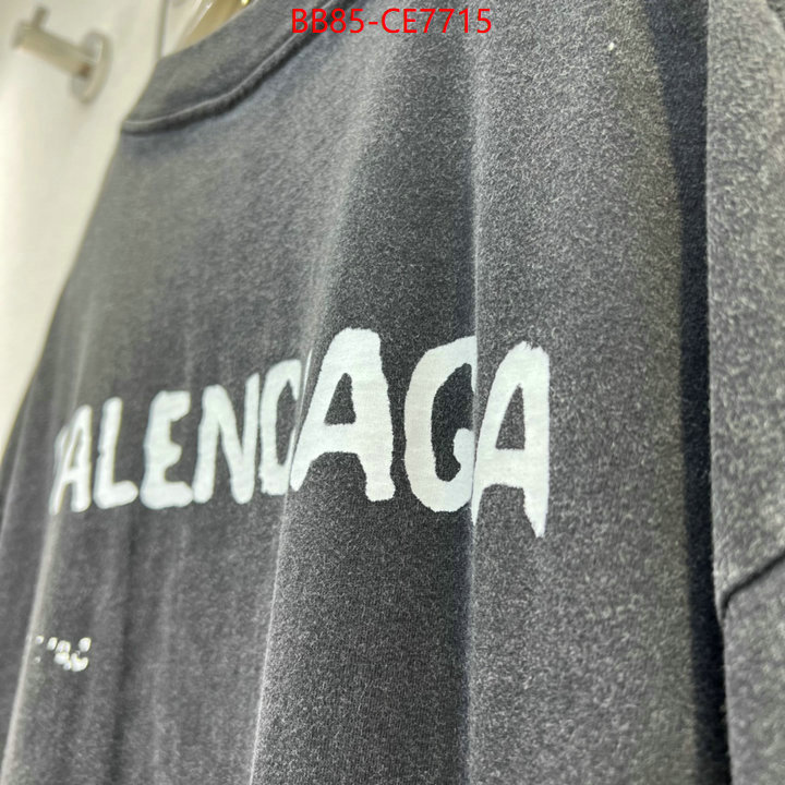 Clothing-Balenciaga,high quality aaaaa replica ID: CE7715,$: 85USD