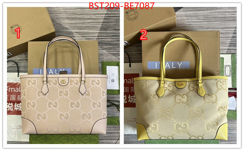 Gucci Bags(TOP)-Handbag-,what 1:1 replica ID: BE7087,$: 209USD