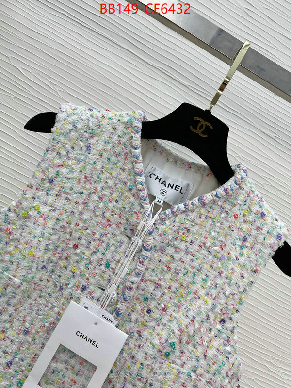 Clothing-Chanel,where to find best ID: CE6432,$: 149USD