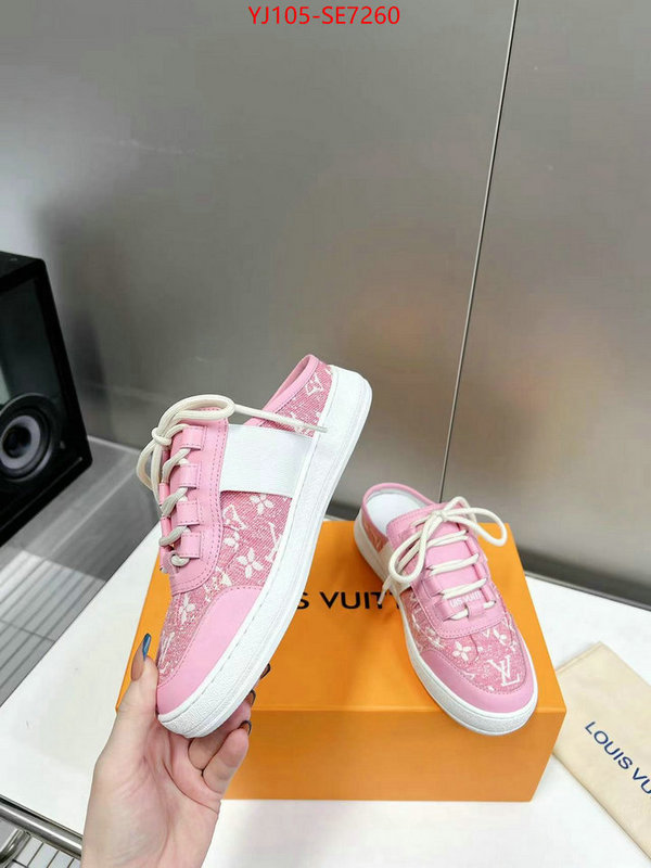 Women Shoes-LV,aaaaa+ replica designer ID: SE7260,$: 105USD