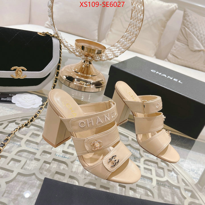 Women Shoes-Chanel,best aaaaa ID: SE6027,$: 109USD