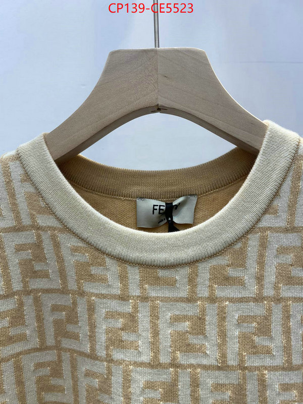 Clothing-Fendi,counter quality ID: CE5523,$: 139USD