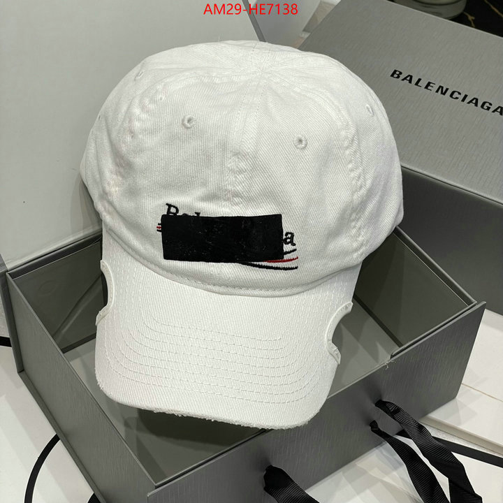 Cap (Hat)-Balenciaga,replica every designer ID: HE7138,$: 29USD