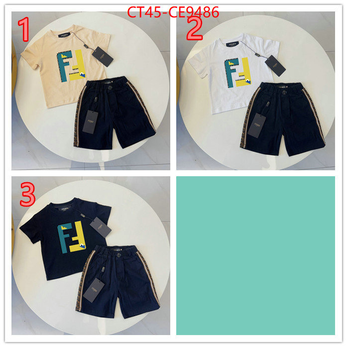 Kids clothing-Fendi,supplier in china ID: CE9486,$: 45USD