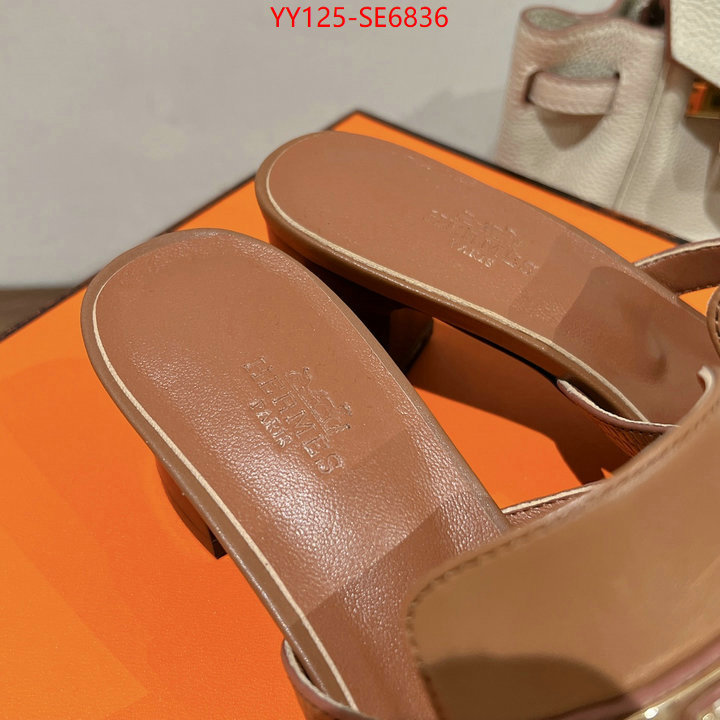 Women Shoes-Hermes,high quality designer replica ID: SE6836,$: 125USD