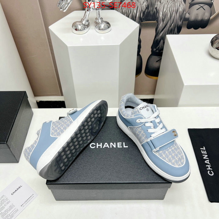 Women Shoes-Chanel,top grade ID: SE7468,$: 135USD