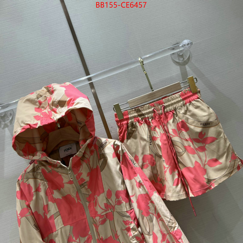 Clothing-Fendi,where to buy replicas ID: CE6457,$: 155USD