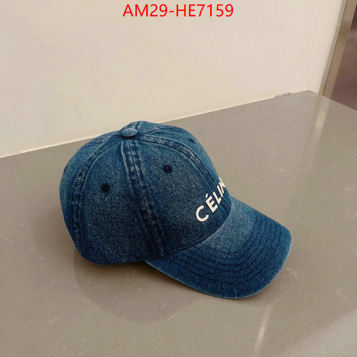 Cap (Hat)-Celine,where can you buy replica ID: HE7159,$: 29USD