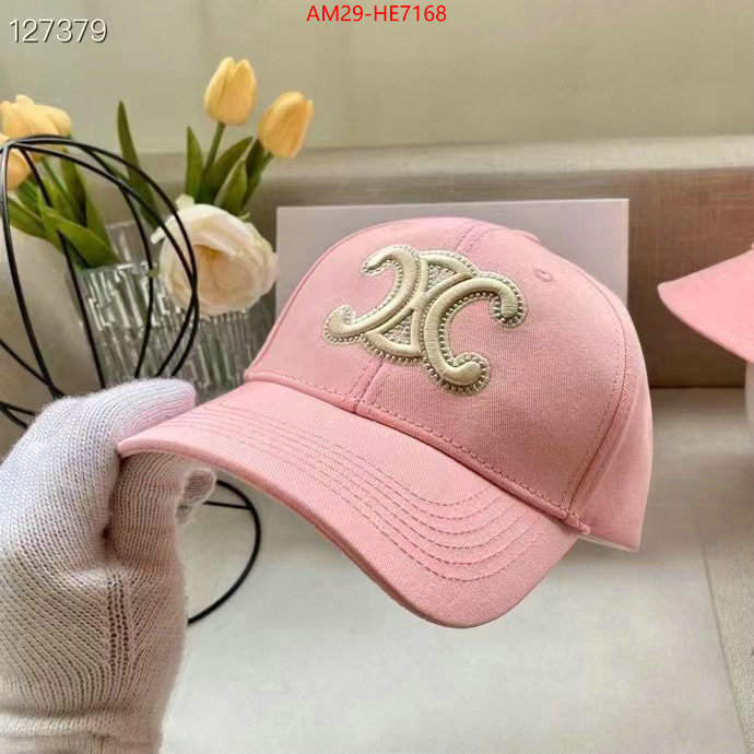 Cap (Hat)-Celine,website to buy replica ID: HE7168,$: 29USD