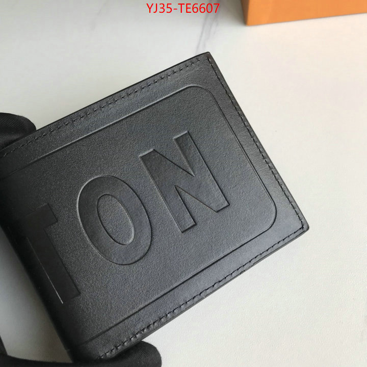 LV Bags(4A)-Wallet,top fake designer ID: TE6607,$: 35USD