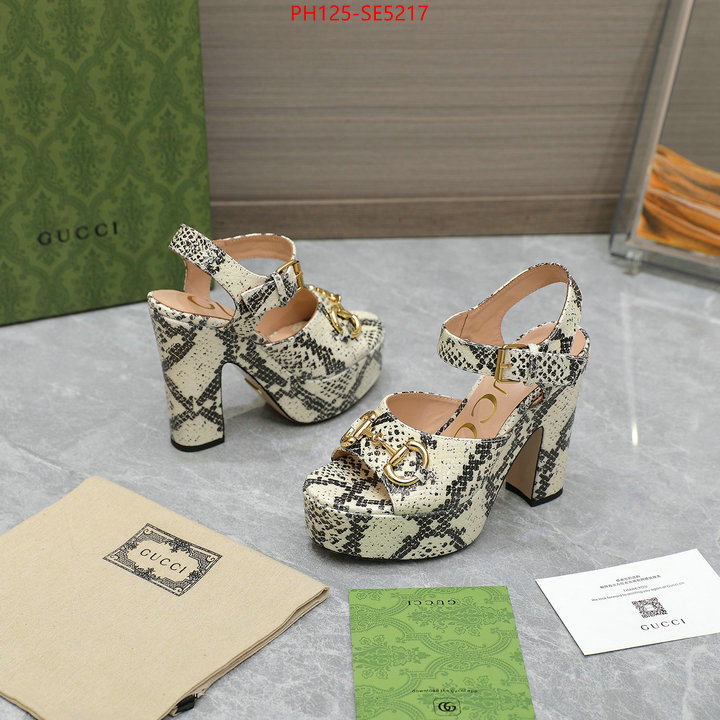 Women Shoes-Gucci,new designer replica ID: SE5217,$: 125USD