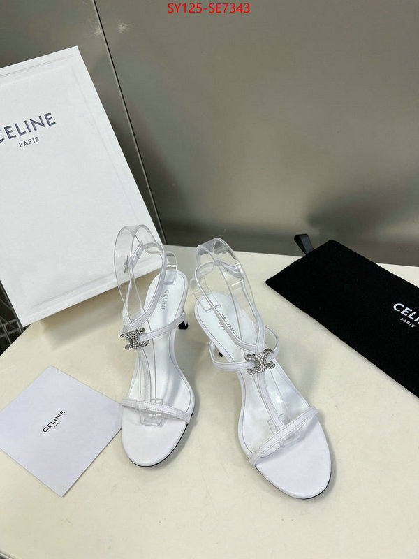 Women Shoes-CELINE,buying replica ID: SE7343,$: 125USD