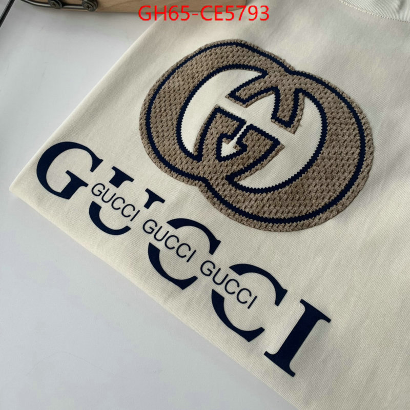 Clothing-Gucci,replcia cheap ID: CE5793,$: 65USD