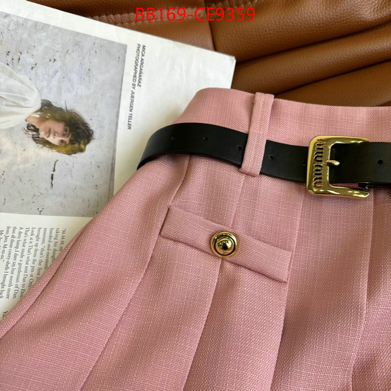 Clothing-MIU MIU,best wholesale replica ID: CE9359,$: 169USD