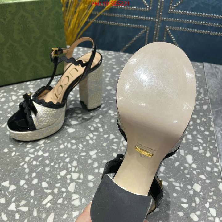 Women Shoes-Gucci,replica ID: SE5221,$: 119USD