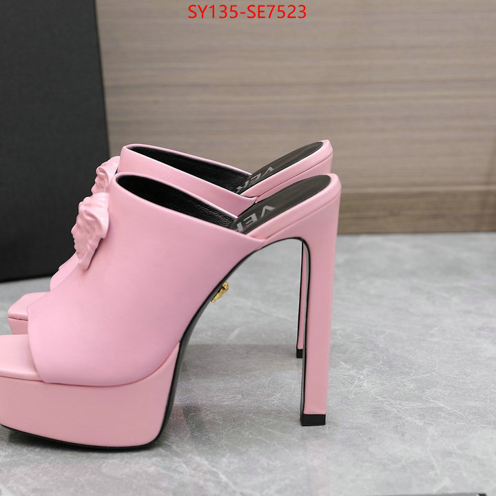 Women Shoes-Versace,how to find designer replica ID: SE7523,$: 135USD