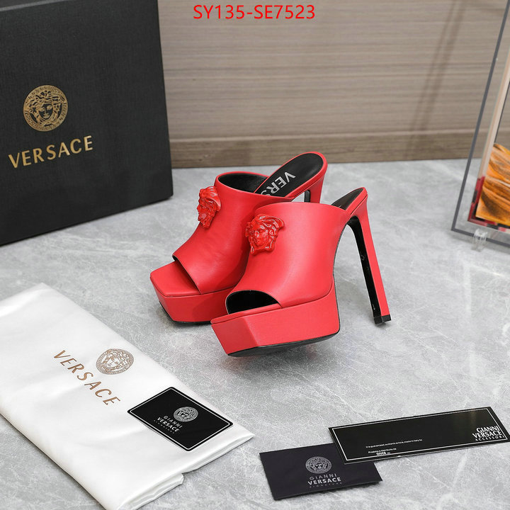 Women Shoes-Versace,how to find designer replica ID: SE7523,$: 135USD