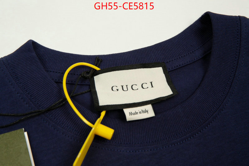 Clothing-Gucci,perfect quality designer replica ID: CE5815,$: 55USD