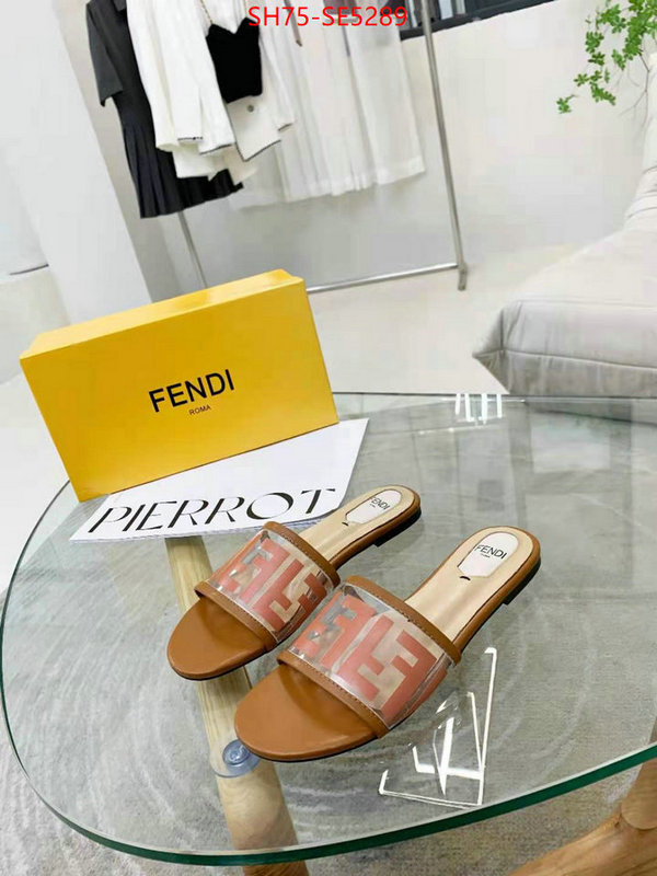 Women Shoes-Fendi,top quality fake ID: SE5289,