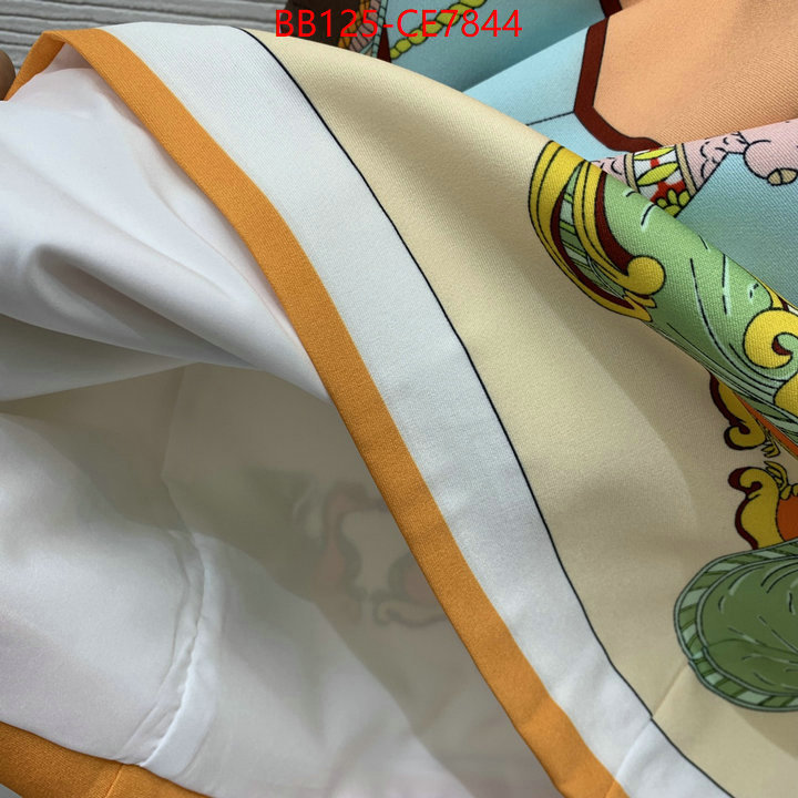 Clothing-Hermes,shop cheap high quality 1:1 replica ID: CE7844,$: 125USD