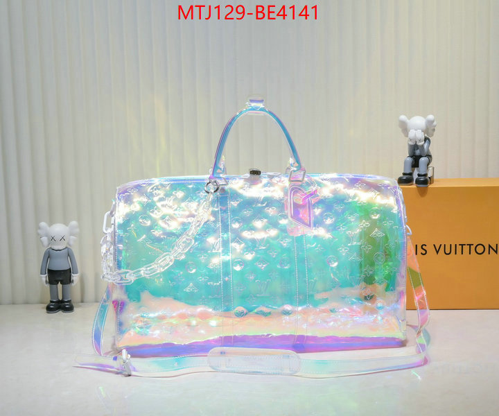 LV Bags(4A)-Keepall BandouliRe 45-50-,counter quality ID: BE4141,$: 129USD