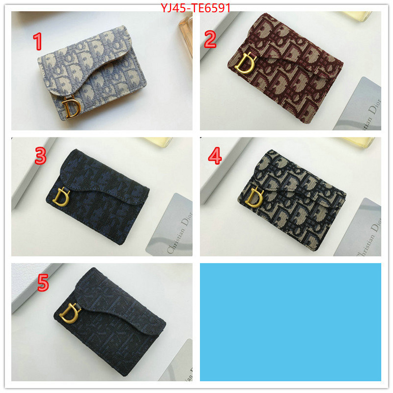 Dior Bags(4A)-Wallet-,1:1 replica ID: TE6591,$: 45USD