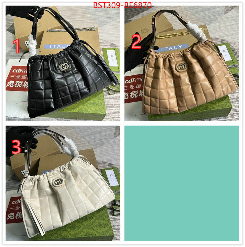 Gucci Bags(TOP)-Handbag-,luxury fake ID: BE6870,$: 309USD