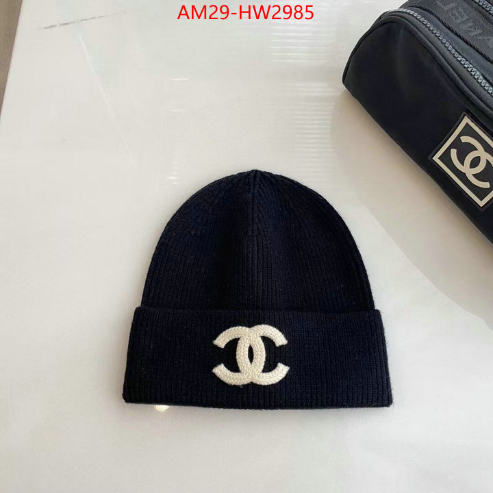 Cap (Hat)-Chanel,how to buy replica shop ID: HW2985,$: 29USD