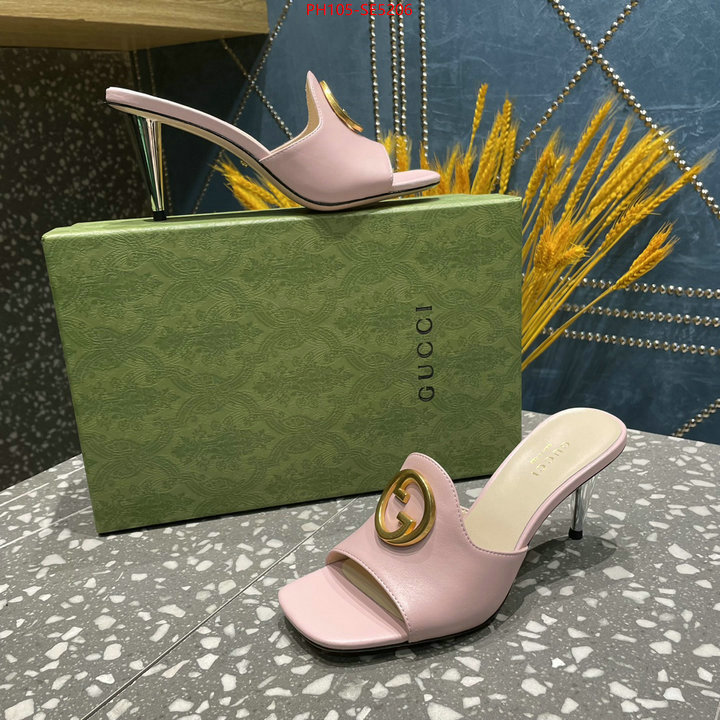 Women Shoes-Gucci,aaaaa replica designer ID: SE5206,$: 105USD