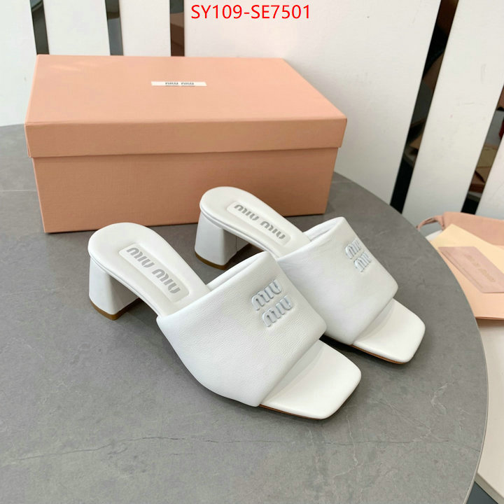 Women Shoes-Miu Miu,buy 2023 replica ID: SE7501,$: 109USD