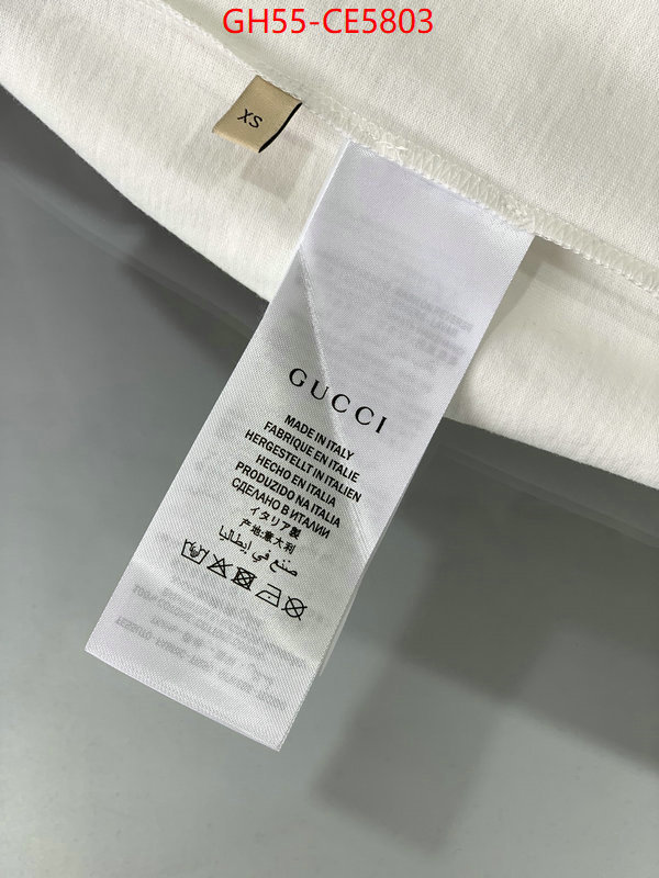 Clothing-Gucci,what is a 1:1 replica ID: CE5803,$: 55USD