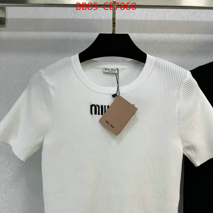 Clothing-MIU MIU,replica for cheap ID: CE7860,$: 85USD