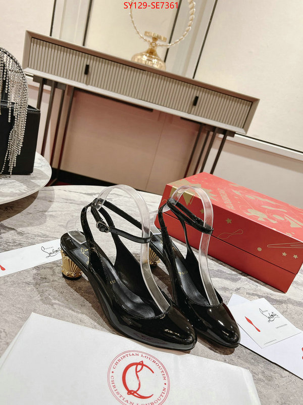 Women Shoes-Christian Louboutin,same as original ID: SE7361,$: 129USD