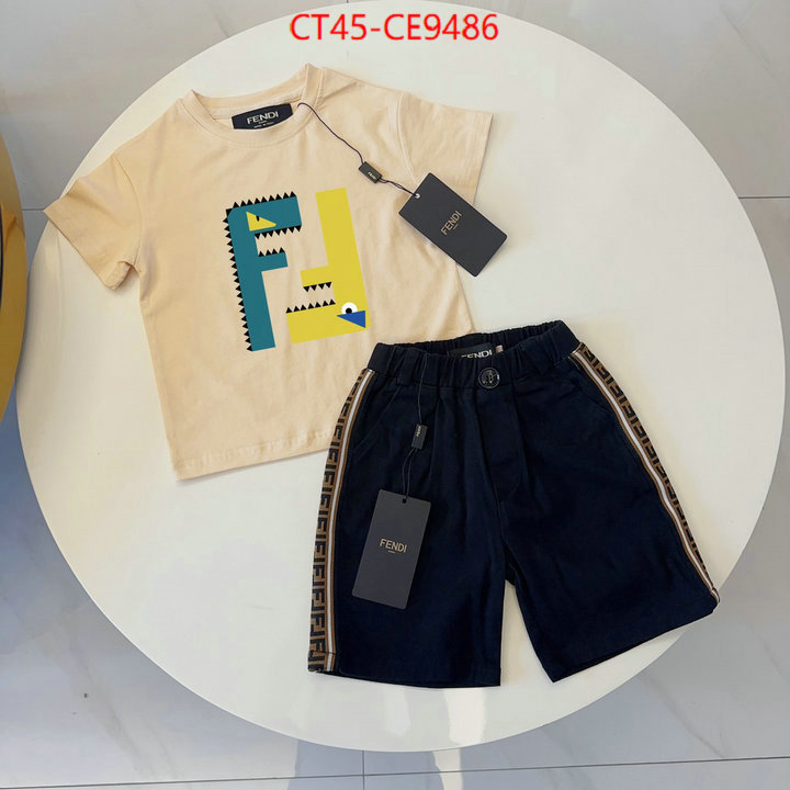 Kids clothing-Fendi,supplier in china ID: CE9486,$: 45USD
