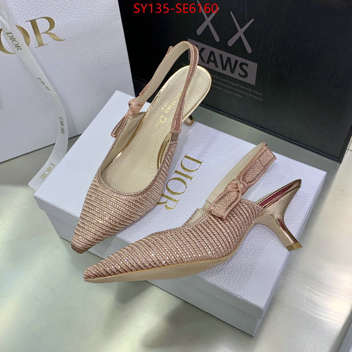 Women Shoes-Dior,high quality replica designer ID: SE6160,$: 135USD